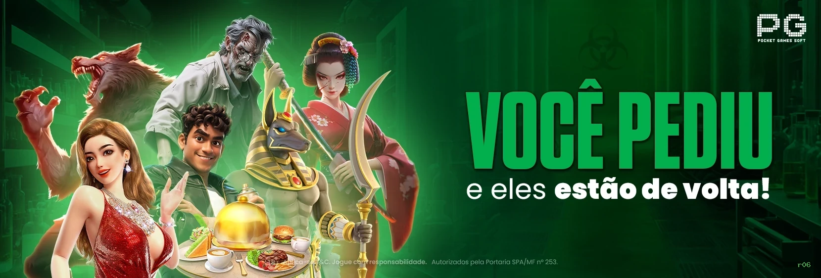 Imagem promocional da r06 mostrando a plataforma e suas vantagens